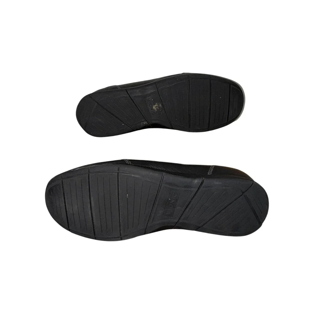 Vionic Preston Leather Loafers‎ Men's 11.5 Black Slip On Comfort Shoes